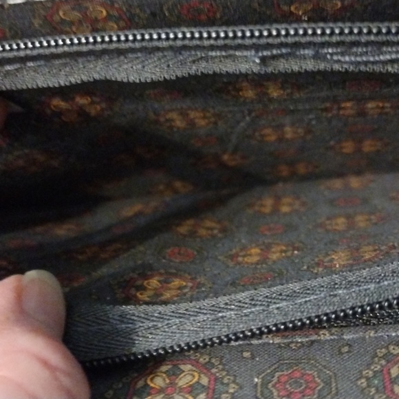 EUC CS Chenson Yellow Vintage Satchel Crossbody Bag - Picture 11 of 16